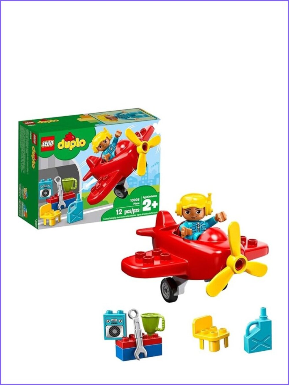 Lego DUPLO Plane 10908 Building Playset  New In Box